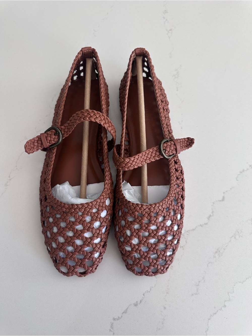 Cushionaire Woven Flats